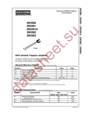 2N3393_D26Z datasheet  